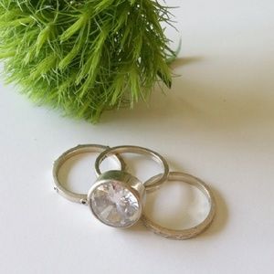 Silpada Ring Set